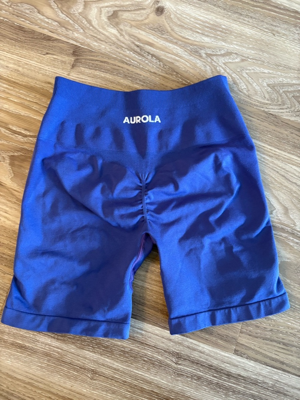 Aurola Royal Blue BIKER SHORTS